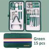 Premium Manicure Set - Stainless Steel Toe & Finger Nail Clippers, Files & Cutters - Perfect for Men & Women!
